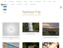 Tablet Screenshot of famoustrip.com